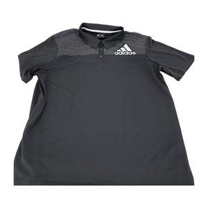 adidas Black/White Classic Sports Polo | Men's XL